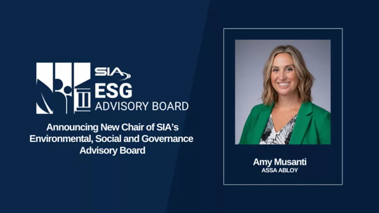 Amy Musanti, director of sustainable building solutions for ASSA ABLOY